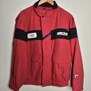 Workrite Red Jacket Men's Medium Vintage Workwear